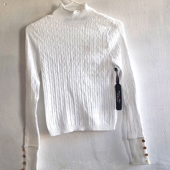Winter Stretchable Sweater CrewNeck Sweater - Picture 5 of 9
